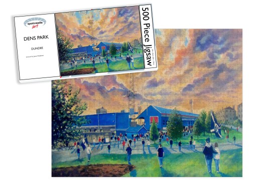 Dens Park Stadium 'Going to the Match' Fine Art Jigsaw Puzzle - Dundee FC Dens Park Stadium 'Going to the Match' Fine Art Jigsaw Puzzle - Dundee FC